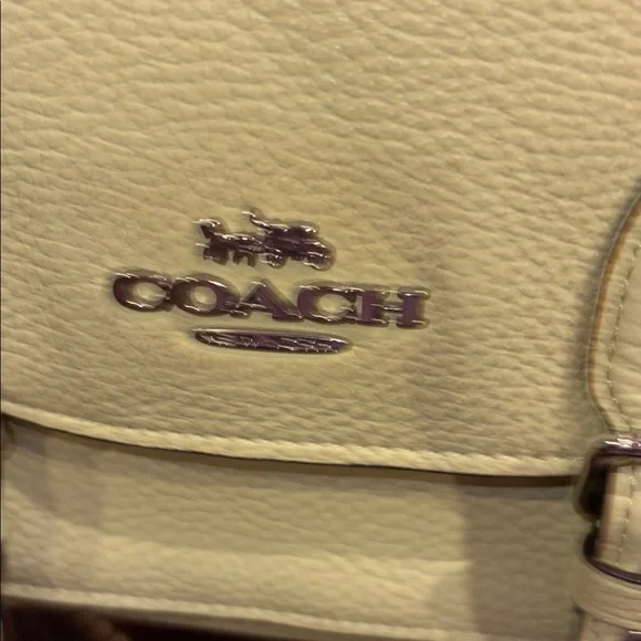 Coach Lucy Small Messenger Bag Crossbody EUC Pale Lime - Picture 4 of 11